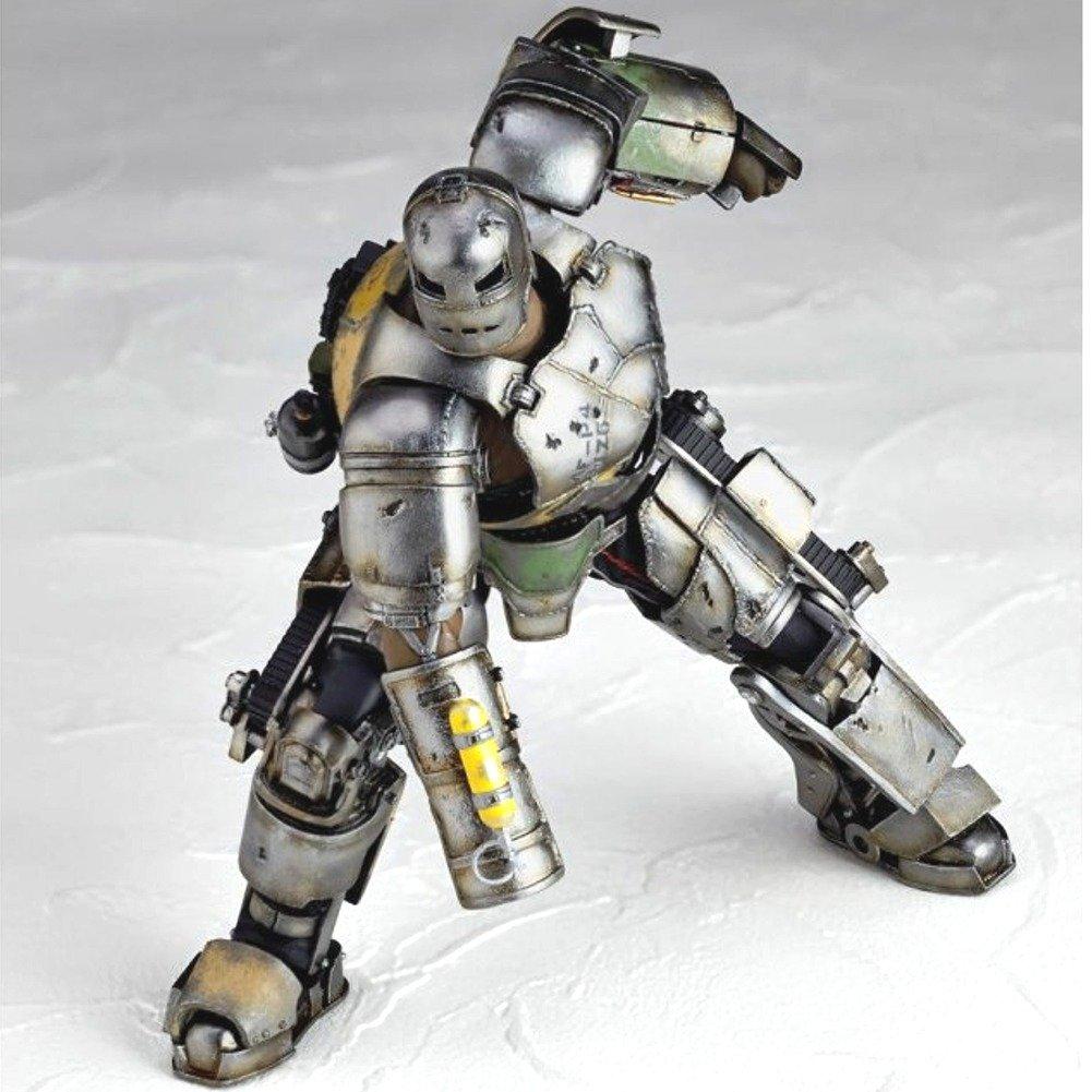 Kaiyodo Revoltech Series No.045 SciFi Super Poseable Action Figure Железный человек Mark 01