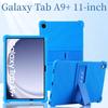 Soft Case for Samsung Galaxy Tab A9 Plus Tablet Case 11 Inch SM-X210 X216 X215 X218 Silicon Stand Protective Shell