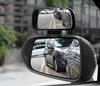 Car Auxiliary Mirror, Set of 2 Black, Small, Side Mirror, Wide Field of View,
