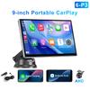 7" / 9" Портативная беспроводная автомагнитола Carplay Android Auto, Мультимедийный плеер, IPS-сенсорный экран, AUX, USB, Bluetooth, Mirror Link, AHD