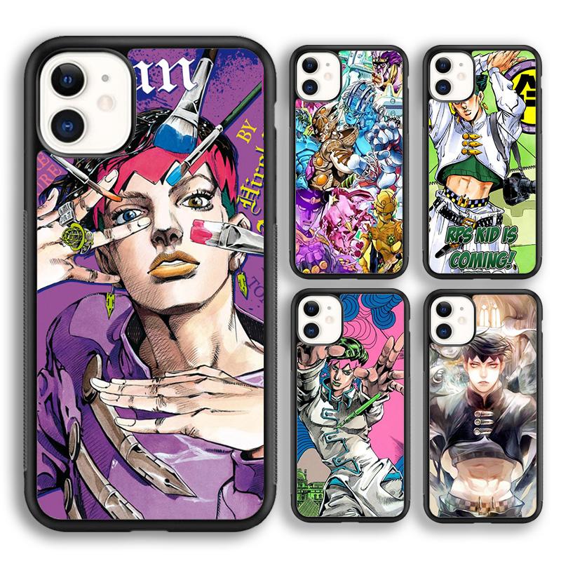 Мягкий чехол Krajews Rohan JoJo's Bizarre Adventure для iPhone 14 5 6s 7 8 plus X XR XS 11 12 13 pro max Samsung S21 S22ultra