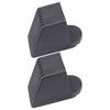 2Pcs Fitness Equipment End Cap Square End Cover Replacement Foot Cover Protectors Gym Equipment Accessories Enduring