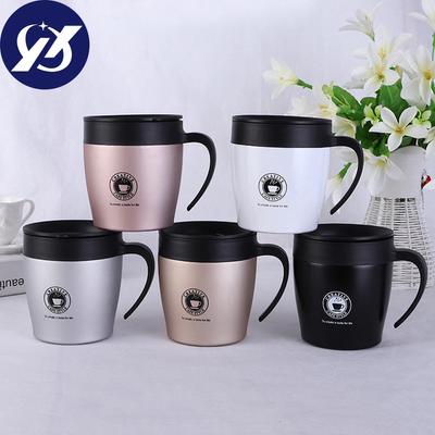 Кофейная кружка Sagit из нержавеющей стали изолировала чашку для воды с двойными стенками и крышкой