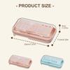 Double Compartment Soap Holder Box With Ventilated Base And Secure Cover Bathroom Essential Storage Tray For Home Travel