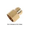 Soda Co2 Gas Converter Adapter for Tr21-4 Female To Tr21-3 Male Thread Quooker Cube Tank Output Cop