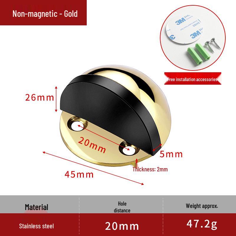 Резиновый дверной стопор без сверления, противоударный, для стеклянных дверей - Без отверстий, противовзломный, дизайн в виде черепахи