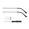 1 Pair Metal Universal Anti-Slip Spectacle Frame Eyewear Accessories Glasses Arm Replacement Leg