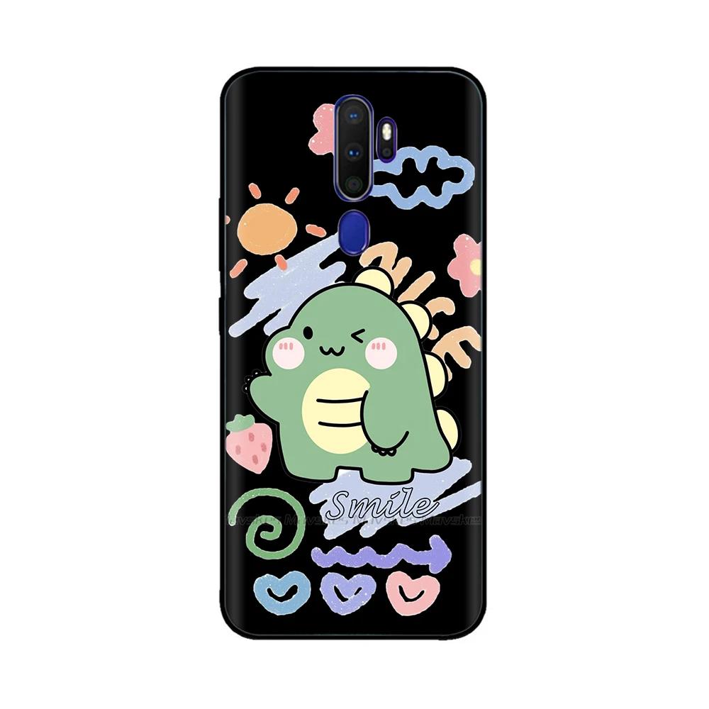 Ударопрочный Чехол Для Oppo A9 2020 Чехол Oppo A5 2020 Чехол С Рисунком Животных Мягкий Чехол Для Телефона Для Oppo A11X OppoA5 OppoA9 2020 Бампер