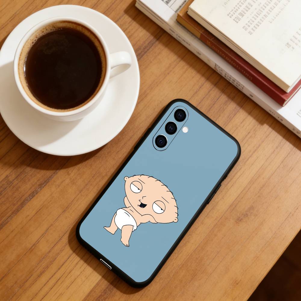 Adorable D-dumping Phone Case Black Silicone Soft For Samsung Galaxy A73,A72,A71,A70,A53,A52,A51