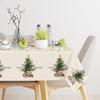Рождественская тема, Одноразовая ПЭ скатерть, Рождественская утолщенная и прочная, Подходит для рождественской вечеринки/пикника/дома