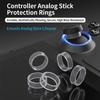 8PCS Transparent Joystick Protection Rings for PS5 PS4 Pro Xbox VR2 ROG