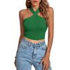 Women's Sexy Tight Strapless Cross Vest Top