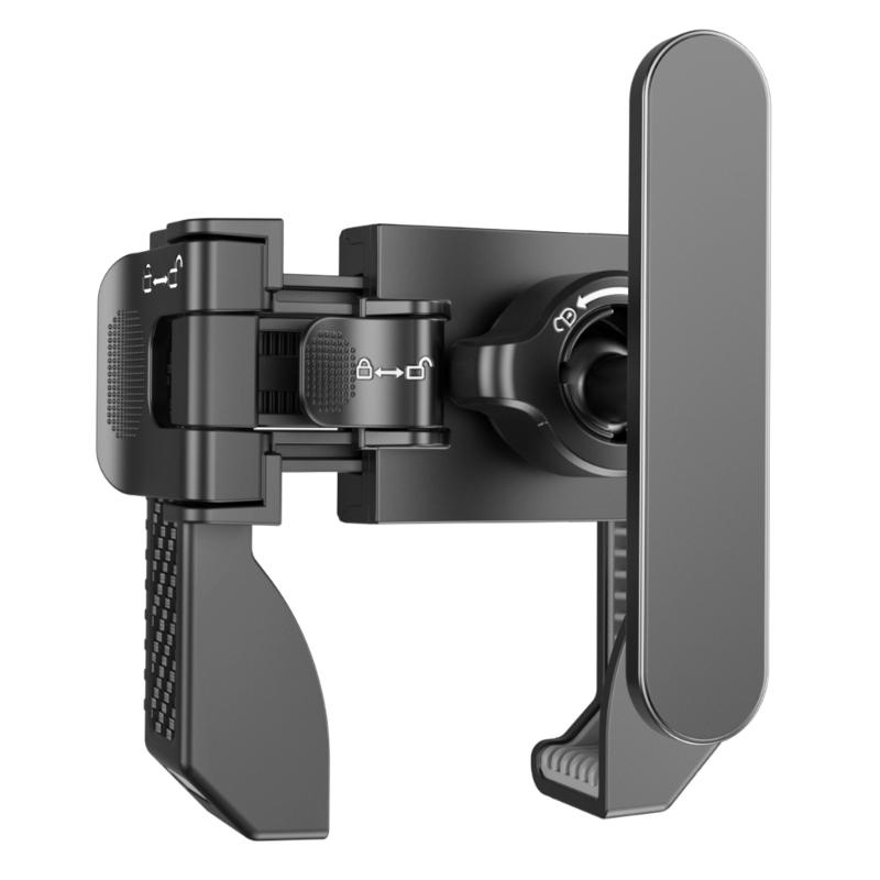 Портативный магнитный держатель для телефона для фитнес-машин, занятий спортом на открытом воздухе, с сильными магнитами и присоской