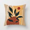 Modern Minimalist Abstract Pillow Cover Minimalist Geometric Peachskin Velvet Cushion