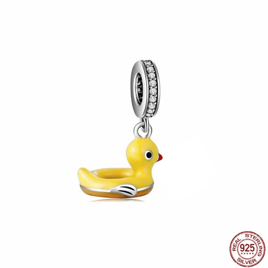 Подходят оригинальные браслеты, подвески, ювелирные изделия, новые S925 стерлингового серебра, сверкающие бусины камеры, семейное дерево, воздушный шар, щенок, кошка, кулон