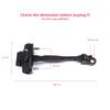BDP1324 Rear Left or Right Door Catch Hinge Brake Stop Check Strap Limiter for Citroen C3 Aircross MK1 A88 2017-2024 YQ00232680