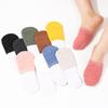 Женские полуноски, невидимые носки на половину ладони, женские летние тонкие впитывающие пот носки-лодочки для женщин