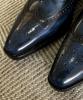 Joenshoe Heritage Wingtip Broguing Oxford Blue