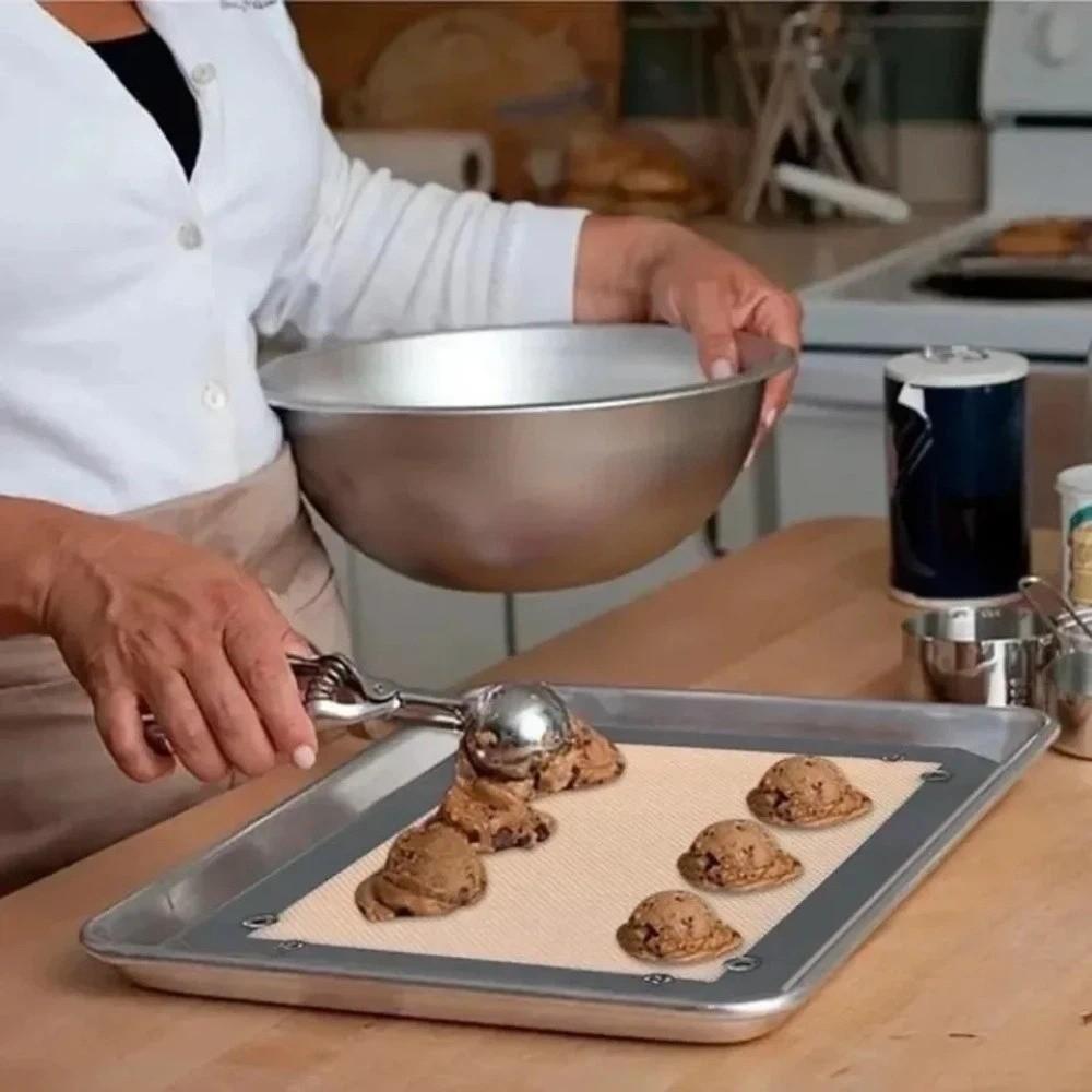 Heat-resistant Snap Together Baking Mat Reusable Macaroon Puff Baking Mat Pastry