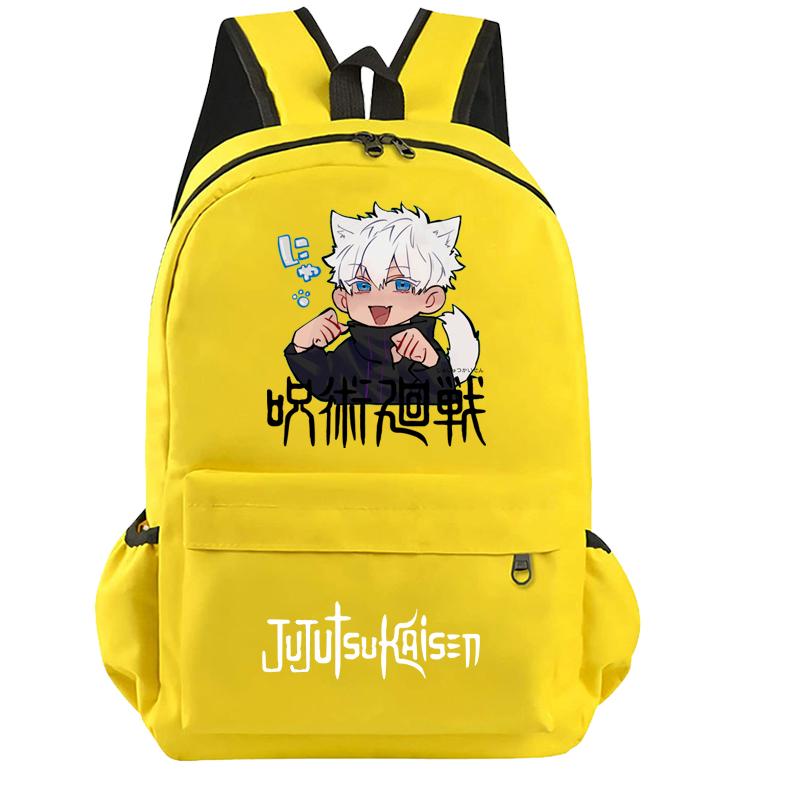 Рюкзак аниме дзюдзюцу кайсен для мальчиков и девочек, легкие сумки для детей, школьный ранец для школьников, школьный рюкзак Kawaii