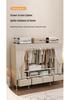 Sturdy Polyester Fabric Wardrobe with Reinforced Steel Pipes