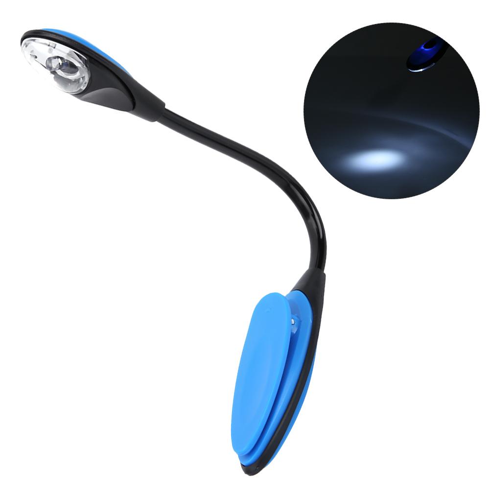 1E02 Universal Flexible Clip On LED Light Lamp For Orchestra Piano Music Stand