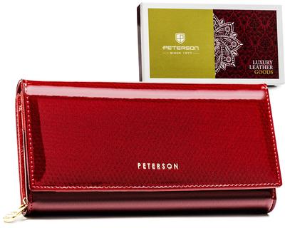 Women's Leather Wallet Ptn 42106-Sbr-0790 Red