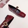 Модные балетки Женские Весенне-осенние Мэри Джейн Новые 2025 Красные Большого размера Женская обувь 41-43 Роскошные женские туфли Zapatillas
