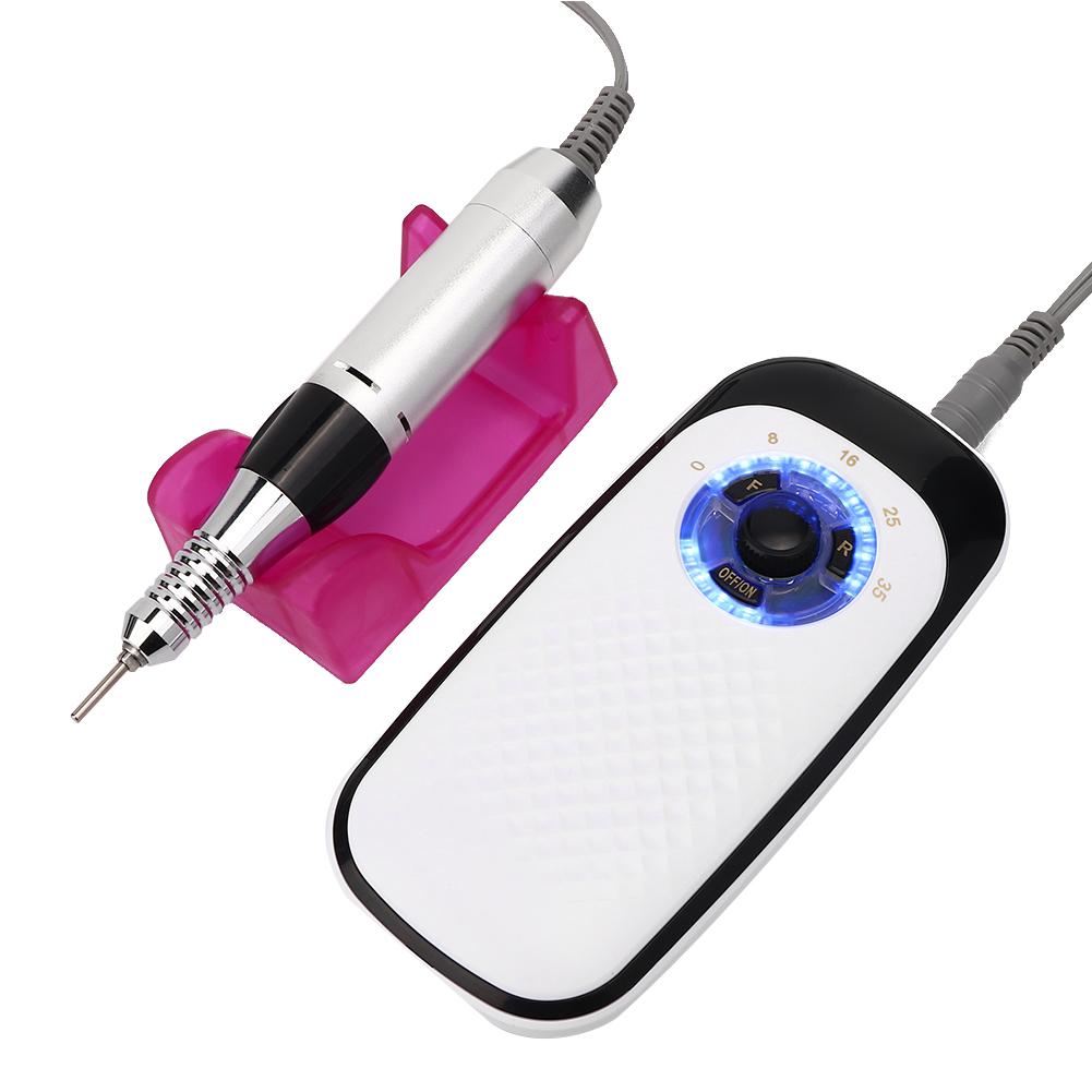 Electric Nail Drill 35000RPM Portable Adjustable Manicure Machine
