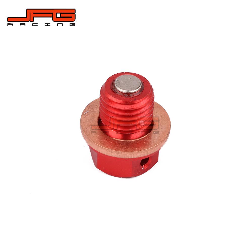 Red Oil Drain Screw for ATC110/ATC125M/ATC200/ATC200X Modified Motorcycles
