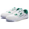 Li Ning ACE V2 Текстиль, Синтетическая кожа Нескользящие Устойчивые к истиранию Низкие кеды для скейтборда Мужские Белый Зеленый AGCS155-3