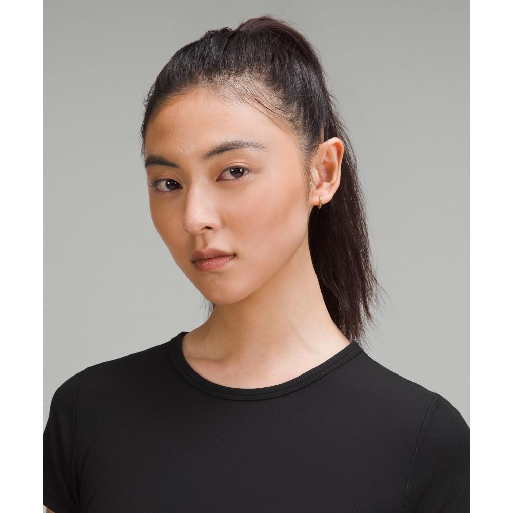 Lululemon Футболка All IT Takes Ribbed Nulu, черная