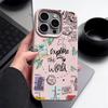 Чехол для телефона с узором карты путешествий для iPhone 17e 16e 17 16 15 14 Pro Max 13 12 Pro Air 11 Кожаная текстура ТПУ Силикон Мягкая крышка