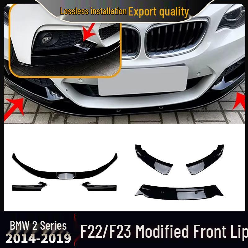 Передний сплиттер для BMW 2 серии F22/F23 M Sport 2014-2019