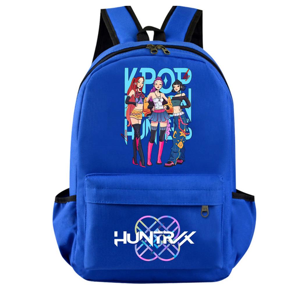 New Cartoon Kpop Demon Hunters Printed Backpack for Teenager Student Girl Boy Bookbag Schoolbag Women Large Capacity Travel Bag Kid Gift Rucksak