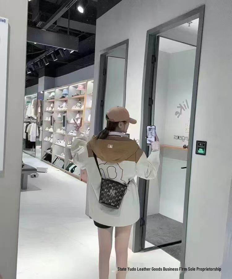 Унисекс сумка-ведро кроссбоди MLB 2023 Classic - Стиль знаменитостей, Универсальная и повседневная наплечная сумка