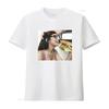 Футболка Mia Khalifa Star Eating Sandwich Доступна в размерах от S до 4XL Винтажная стирка Женская одежда Винтаж