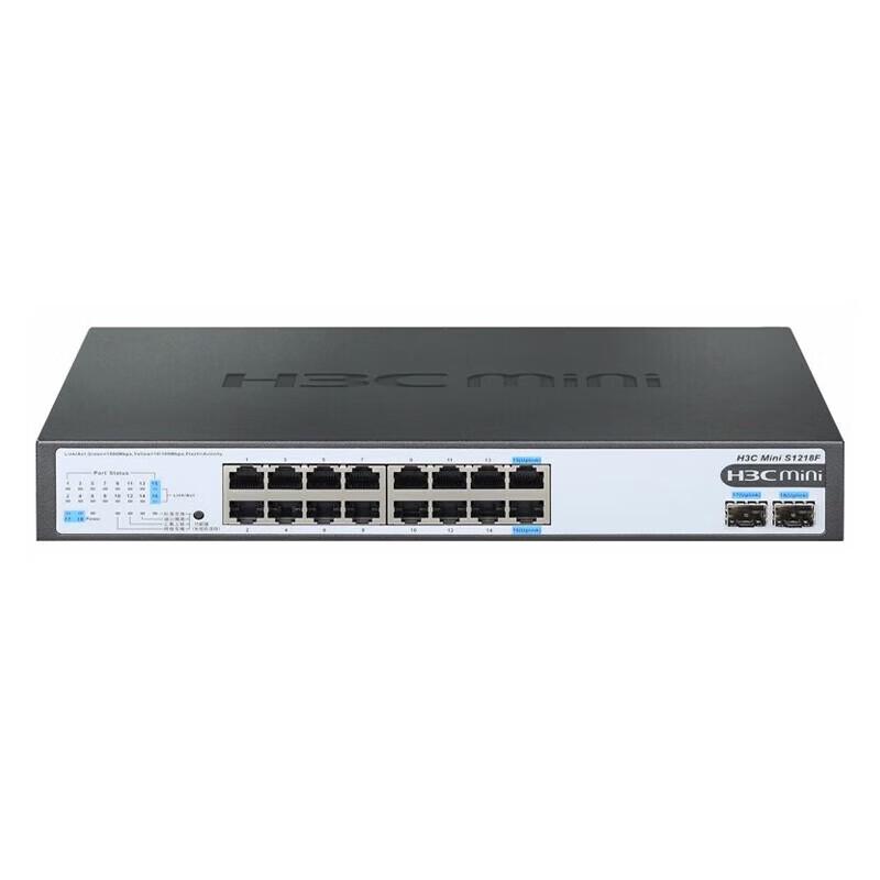 H3C S1218F 16-Port Gigabit Unmanaged Switch