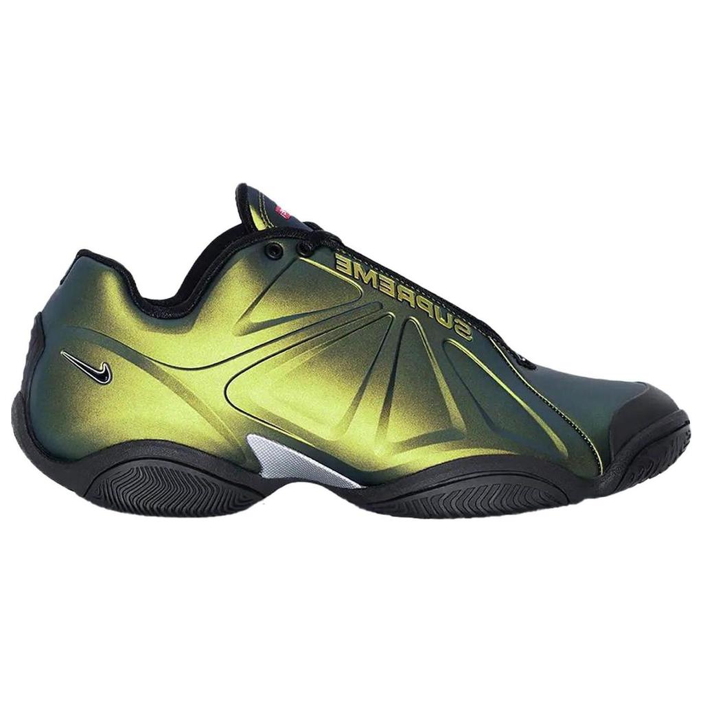 Кроссовки мужские Supreme x Nike Air Zoom Courtposite Металлик Золотой Черный FB8934-700