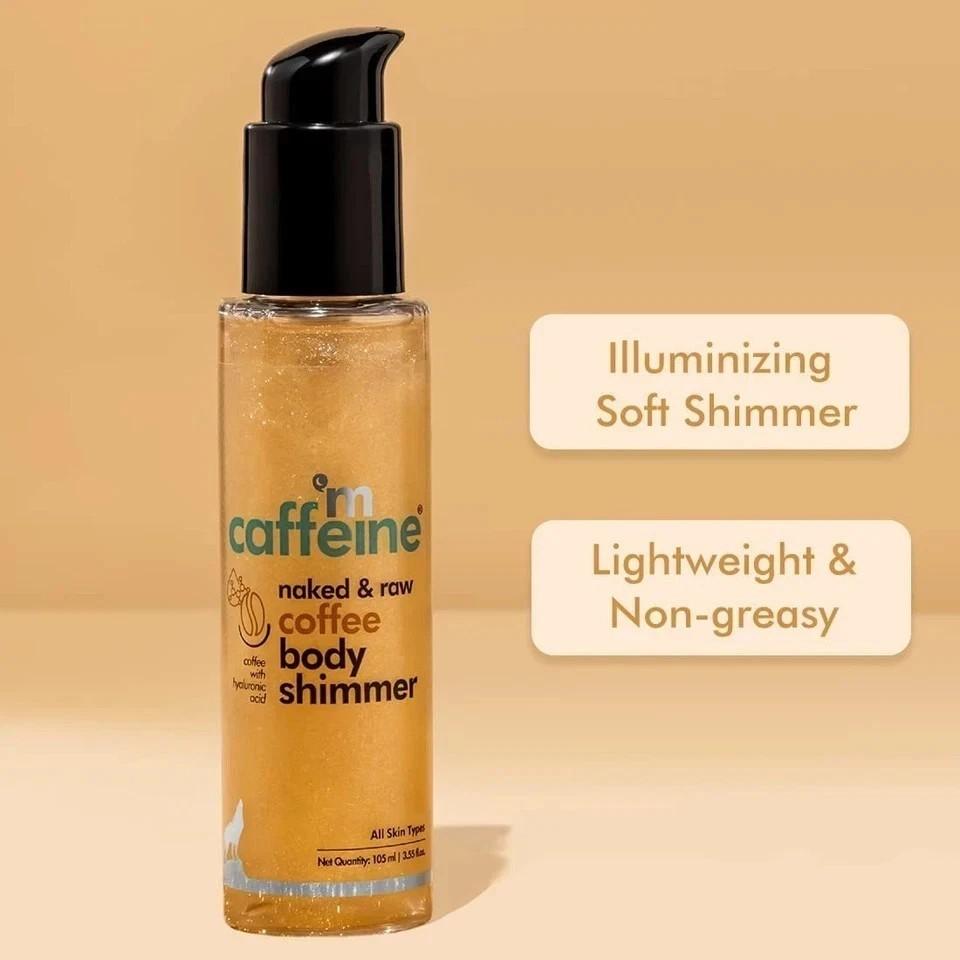 mCaffeine Coffee Body Shimmer - Hyaluronic Acid 105ml