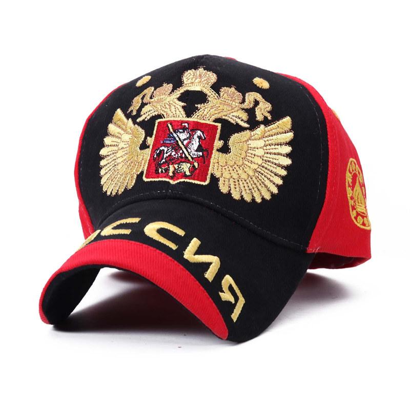 Россия хлопок бейсболка Snapback шляпы солнцезащитный капот повседневная кепка мужская женская хип-хоп кепки GZW