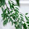 Nordic Style Wall Hanging Fake Willow Leaf Wreath Green Vine Wall Decorations Wedding Decoration Accessories
