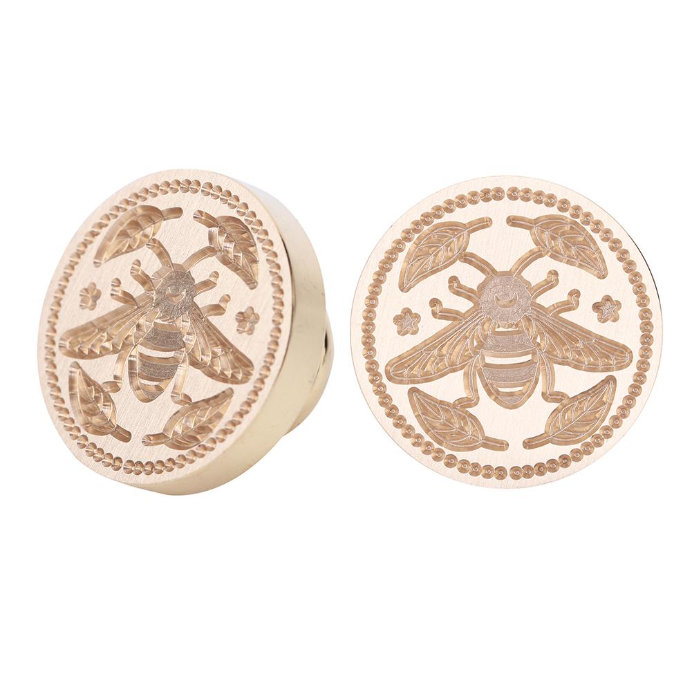 25 мм круглая ретро печать сургучная печать голова павлина бабочка запечатывающие штампы для свадебных приглашений украшения визитная карточка