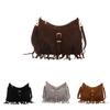 Bohemian Ethnic Fringe Bag For Women Small Shoulder Crossbody Purse