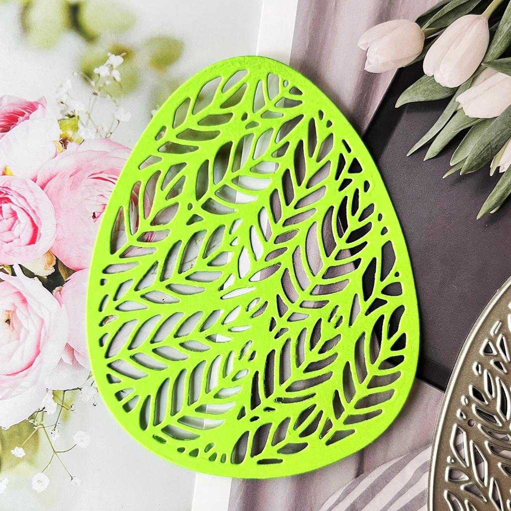 Шаблон для резки пасхального яйца, форма из углеродистой стали, штампы для резки, трафарет, высечки для изготовления карт, трафарет для тиснения пшеничного яйца