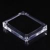 Acrylic Glass Top Gem Box Gemstone Diamond Display Stand Holder Storage Organizer Case
