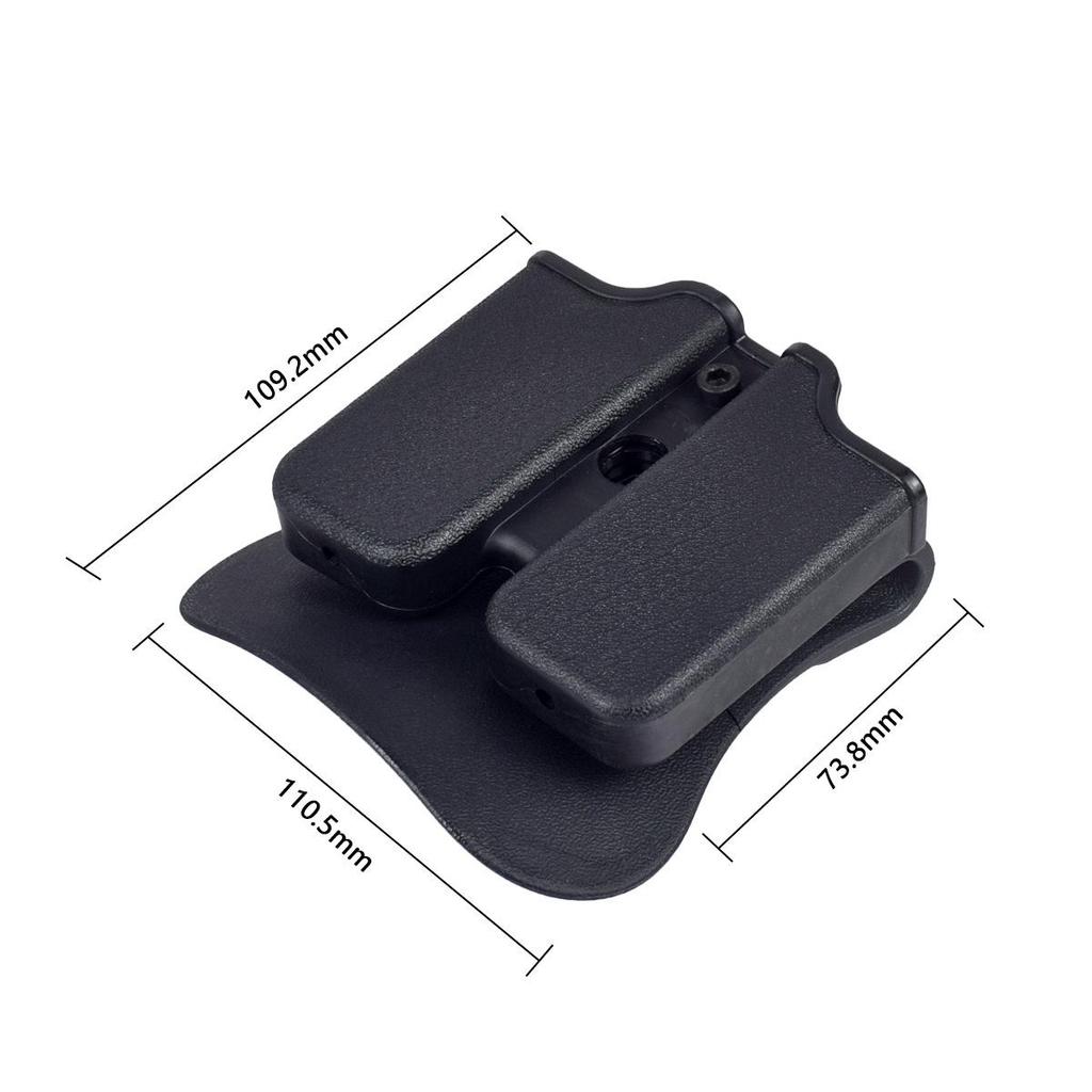 Тактический набор для быстрого извлечения 1911 с поясной кобурой, фонариком и резиновым тренировочным снаряжением