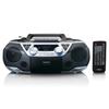 Lenco SCD-720SI - Radio Portable DAB+/FM Avec Bluetooth®, Lecteur CD, Cassettes Et USB - Argent