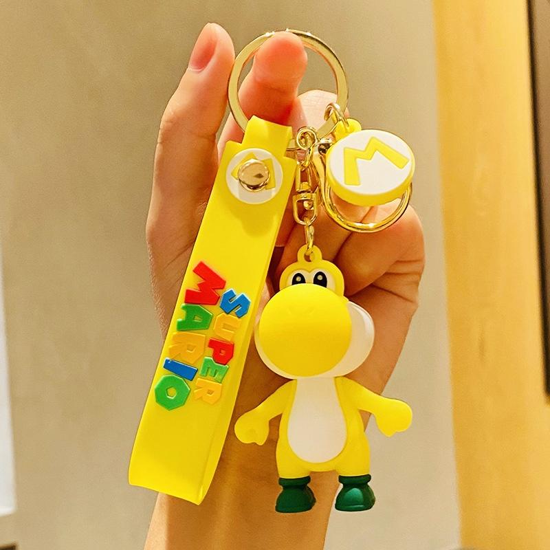 Милый мультяшный брелок-дракончик с пузырями для ключей от машины и рюкзаков Оптовый подарок для студентов и пар