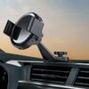 Автомобильный держатель для телефона с шаровой головкой 17 мм, основание, вращение на 360 градусов, простое управление, для вентиляционной решетки автомобиля